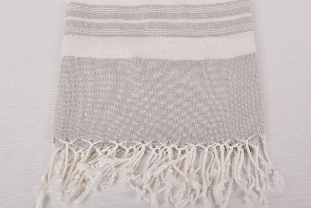 Turkish Beach Towel Personalized, Elegant Striped Towel