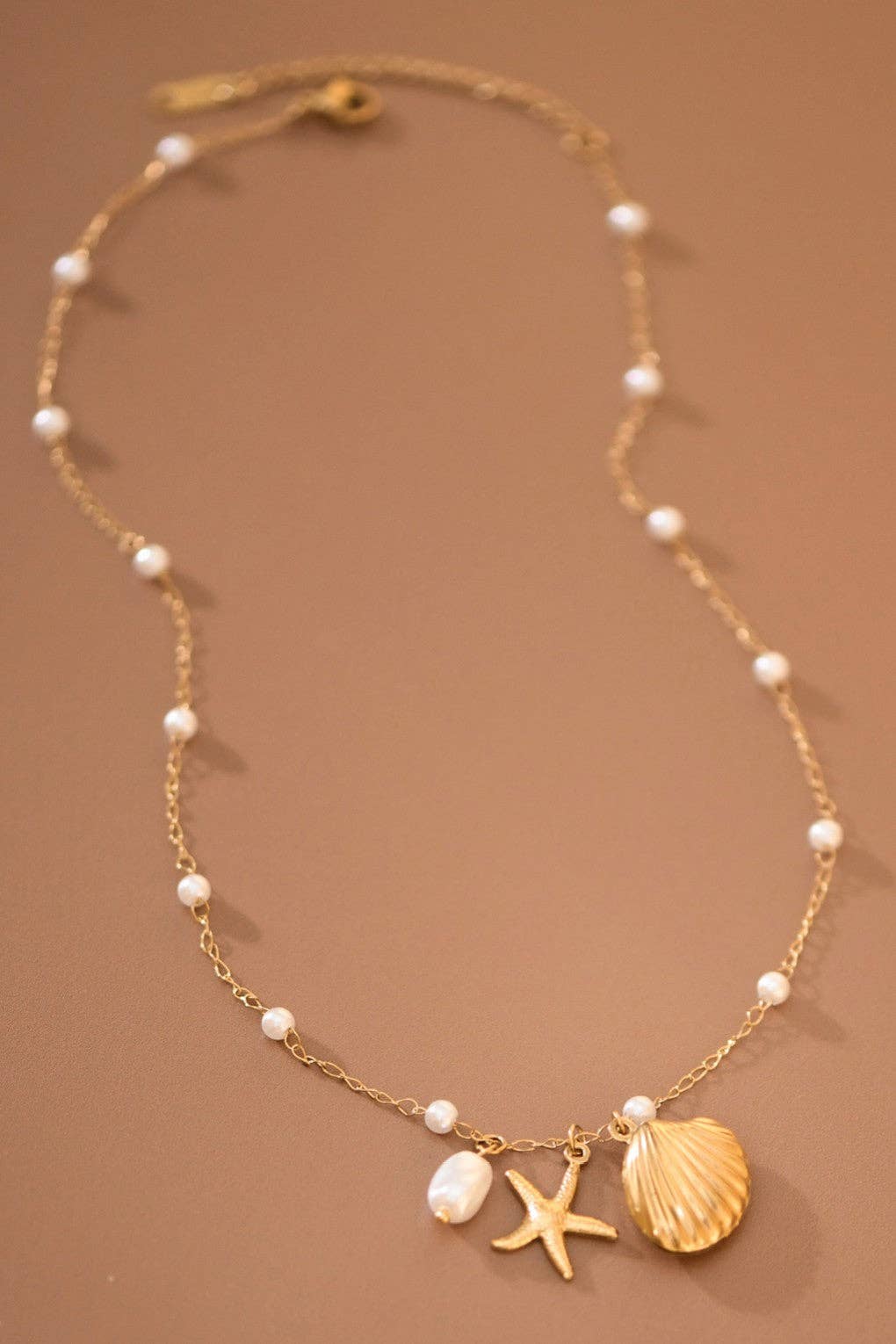 18K Gold PVD Plated Waterproof Stainless Steel Chain Necklace - 7798