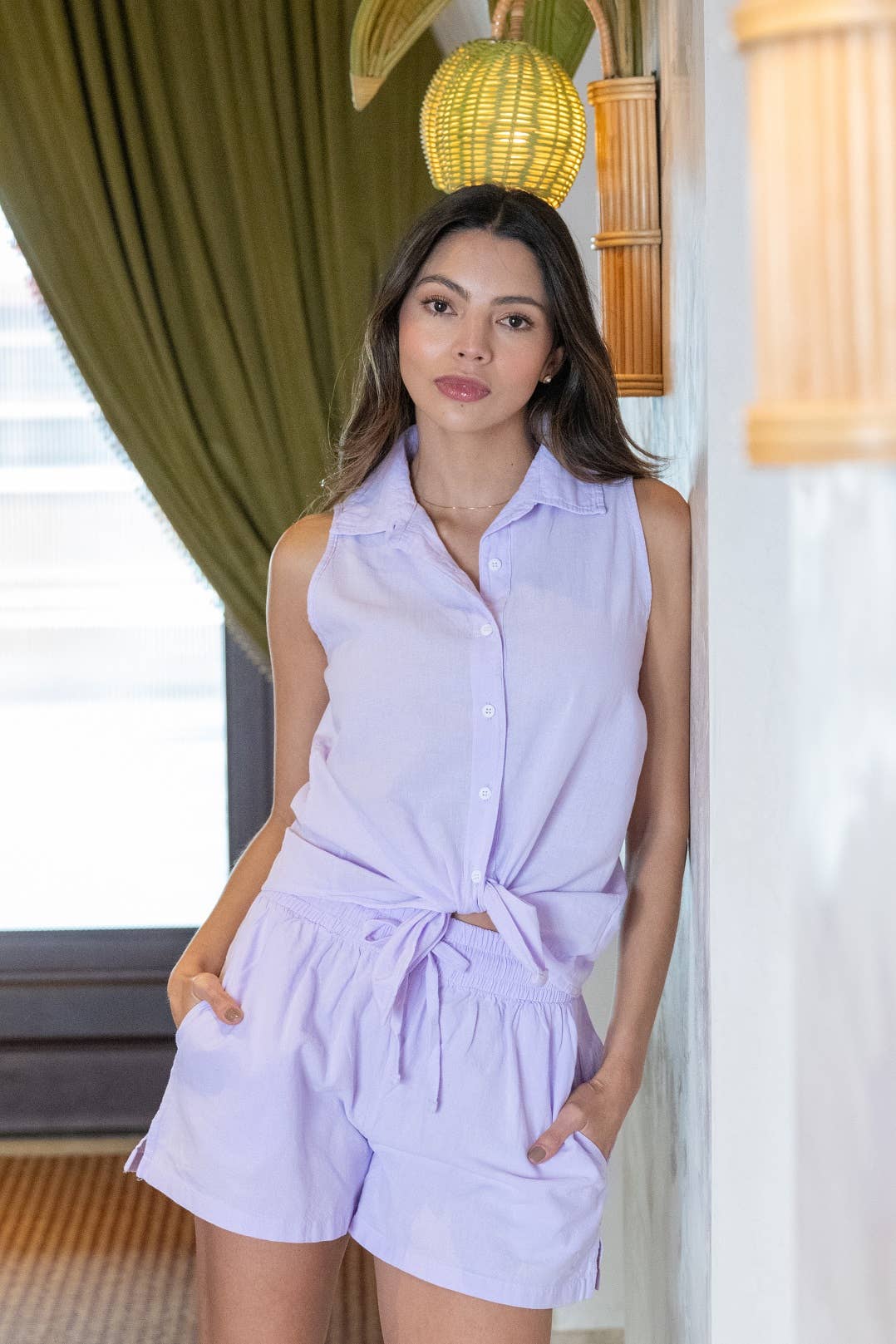 Lotus Shorts in 100% Peruvian Pima Cotton