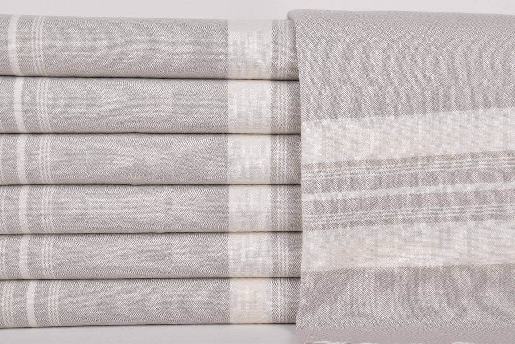 Turkish Beach Towel Personalized, Elegant Striped Towel