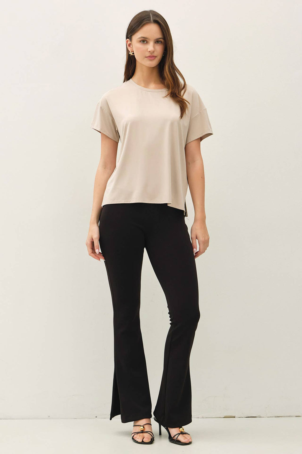 BAMBOO/MODAL CREWNECK OVERSIZED T-SHIRT