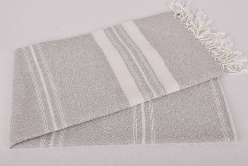 Turkish Beach Towel Personalized, Elegant Striped Towel