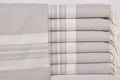 Turkish Beach Towel Personalized, Elegant Striped Towel