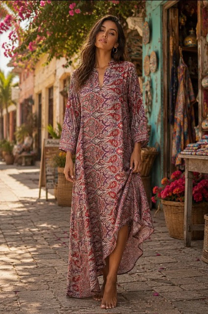 Positano Maxi Caftan Dress