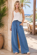 100% Tencel Wide Leg Pant