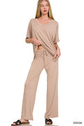 Zenana Relaxed Two-Piece Lounge Set